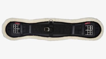 LeMieux Integrated Dressage Girth black/natur